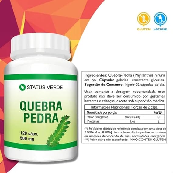 Informações nutricionais Status Verde